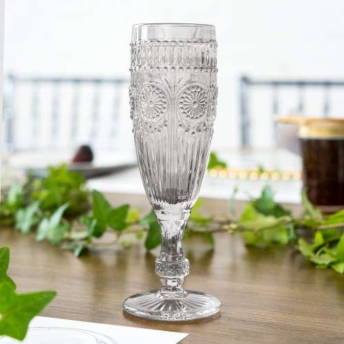 Brand New 6 Piece Elegant Champagne Glass Set (Rendom Selection To Be Sent) - Ready To Ship Items