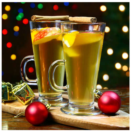 Brand New 6 Piece Clear Elegant Tall Latte Glasses Set  -  2 x 3pc