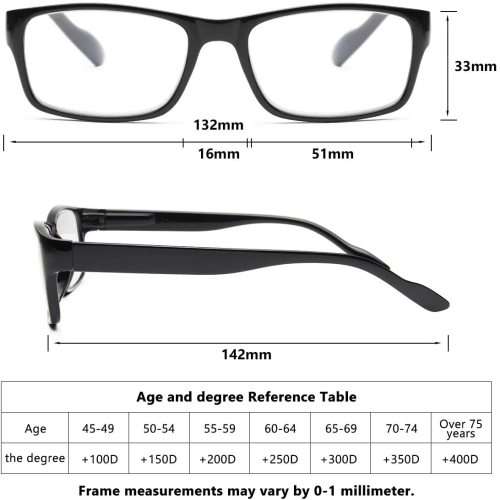 New GAOYE Blue Light Blocking Unisex Computer Reading Glass (00 x) - 1 Piece - Ready To Ship Items