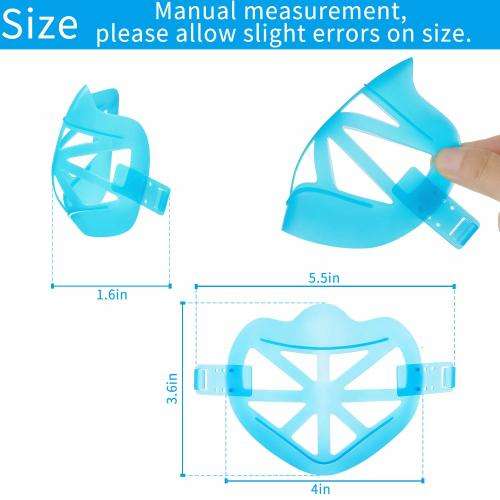Pack of 5 - 3D Face Mask Inner Bracket Support Frame