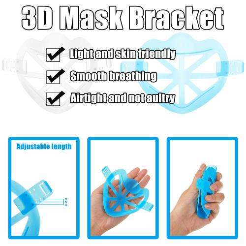 Pack of 5 - 3D Face Mask Inner Bracket Support Frame