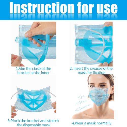 Pack of 5 - 3D Face Mask Inner Bracket Support Frame
