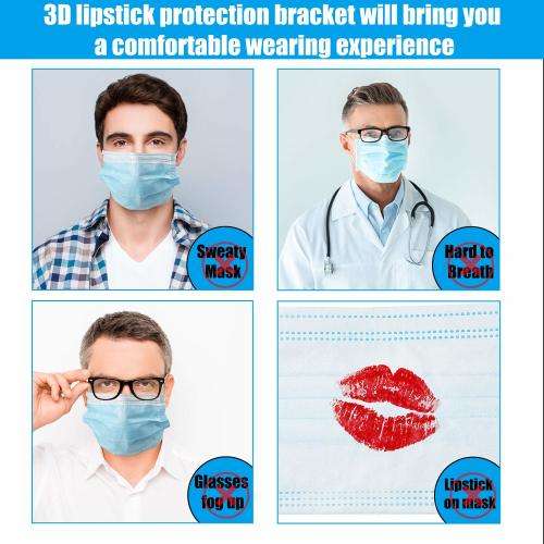 Pack of 5 - 3D Face Mask Inner Bracket Support Frame