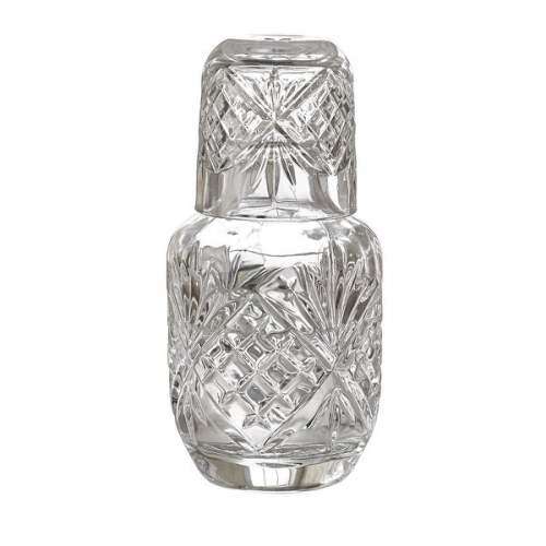 Bedside Night Carafe - Cup and Bottle to Keep Next To Your Bed for a Handy Midnight Drink - In Stock