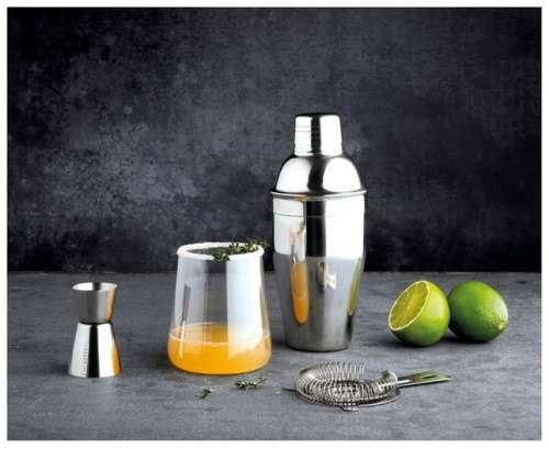 Brand New 3 Piece Stainless Steel Bar Cocktail Set - Ready To Ship Items