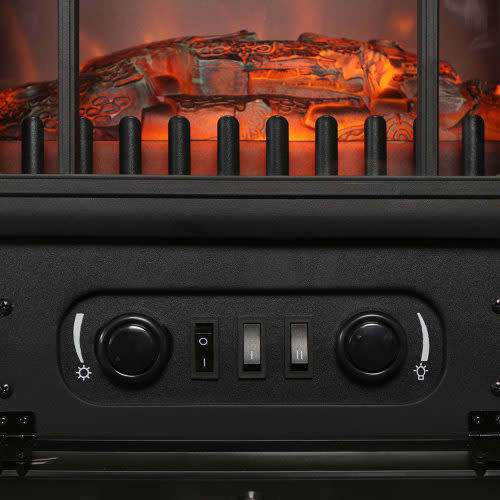 Freestanding Electric Fireplace Heater