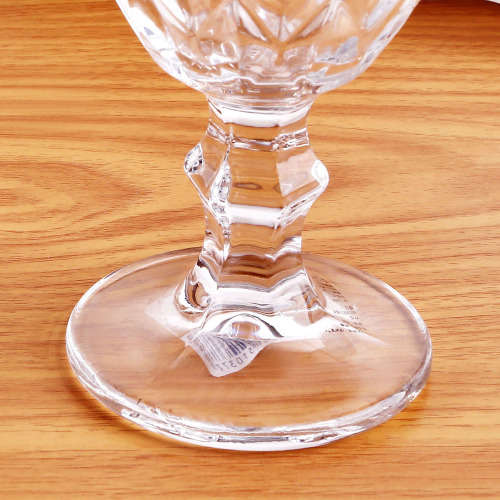 6 Piece Vintage Style Red Wine Glass Set
