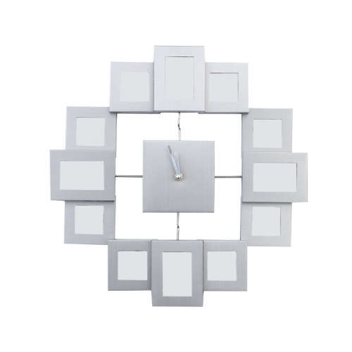 14 Inch Photo Plastic Material Frame Fashion Wall Clock