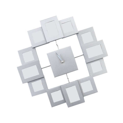 14 Inch Photo Plastic Material Frame Fashion Wall Clock