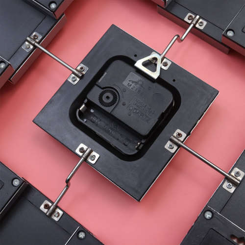 14 Inch Photo Plastic Material Frame Fashion Wall Clock