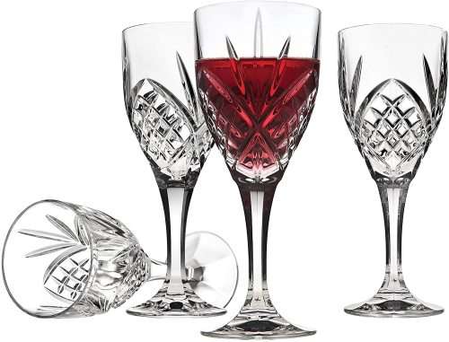 7 Piece Wine Decanter with Glasses Set (Random Pattern Design)