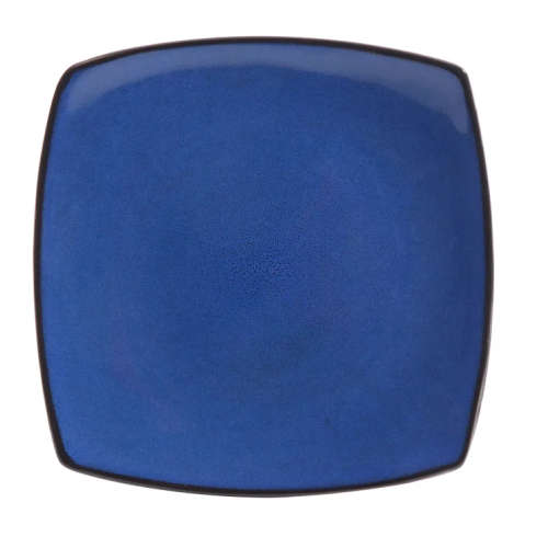 16 Piece Square Reactive Glaze Dinnerware Set