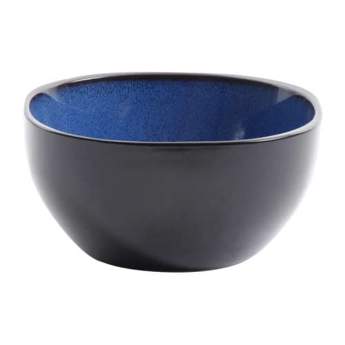 16 Piece Square Reactive Glaze Dinnerware Set