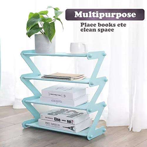 Trending Simplicity Z-Shaped 4-Tier Shoe Rack