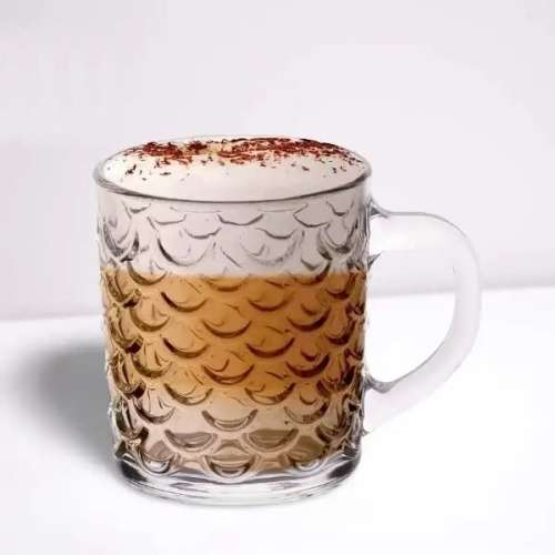 6 Piece Clear Toughened Glass Mug Set