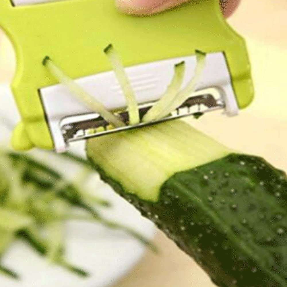 Telescopic Portable Stainless Steel Peeler Double-headed Household Kitchen Size