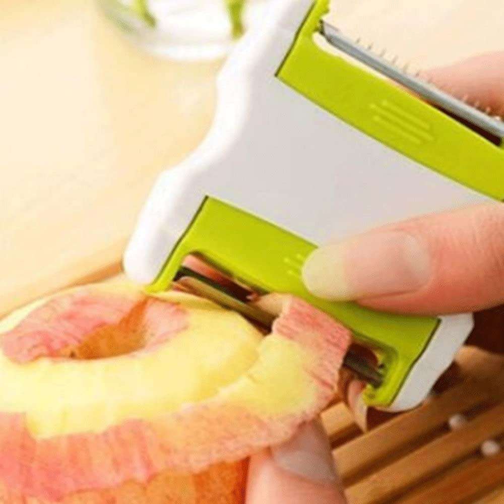 Telescopic Portable Stainless Steel Peeler Double-headed Household Kitchen Size