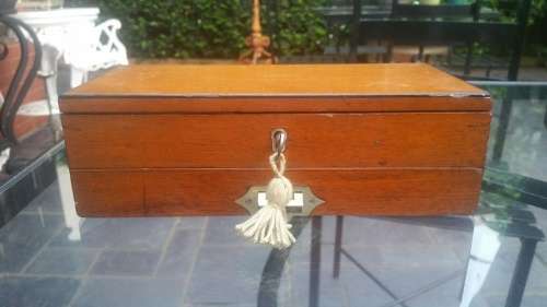 A Rare 19th C Victorian G Rowney and Co  Mahogany Artist`s Box