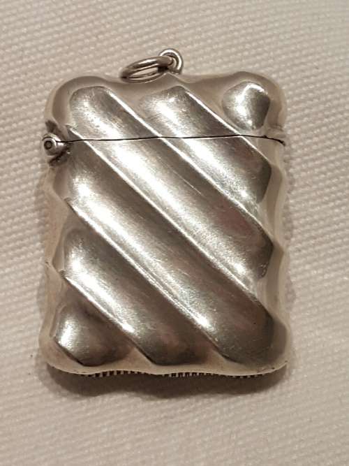 Silver Vesta Case: Birmingham 1901 Deakin&Francis Ltd 35grams