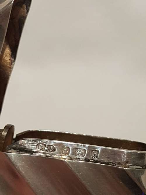 Silver Vesta Case: Birmingham 1901 Deakin&Francis Ltd 35grams