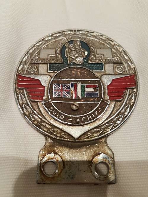 4 Vintage St Christopher Car Badges