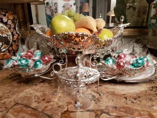 An Important Edwardian Silver Epergne James Dixon and Sons Sheffield 1903 1422grams