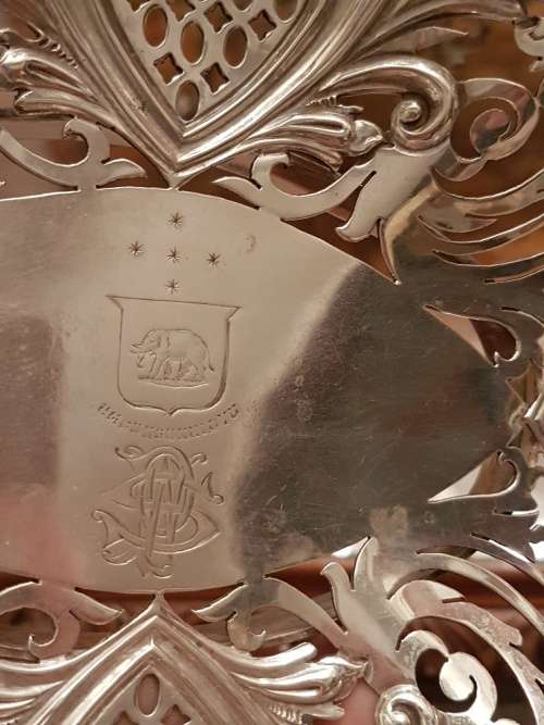 An Important Edwardian Silver Epergne James Dixon and Sons Sheffield 1903 1422grams