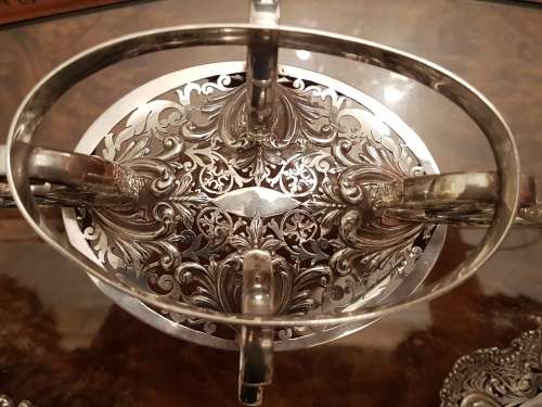 An Important Edwardian Silver Epergne James Dixon and Sons Sheffield 1903 1422grams