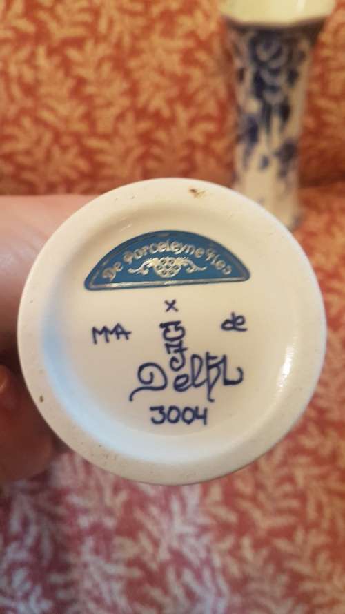 A Pair of Delf Vases