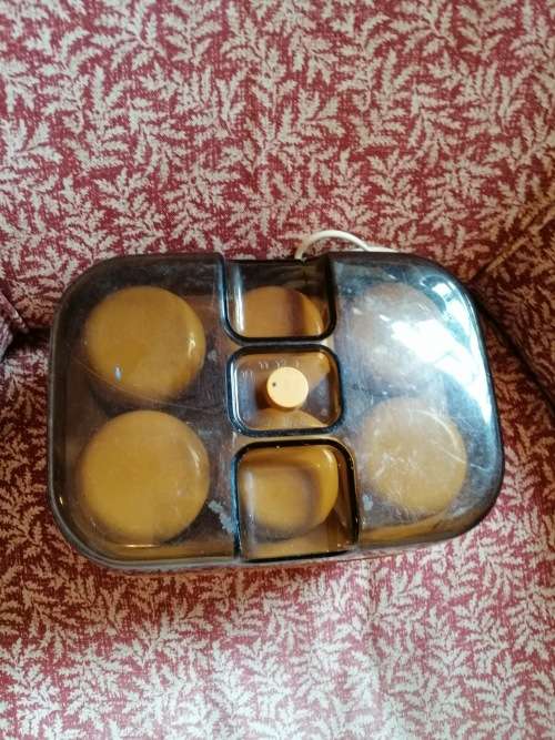 Retro AEG Yoghurt Maker With 6 Glass Bottles  Working