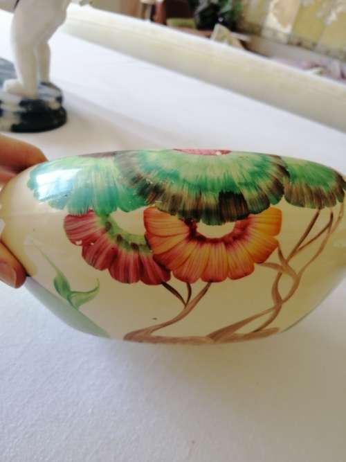 RESERVED FOR BRIAN Clarice Cliff Bizarre Viscaria Pattern Bowl