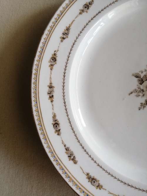 Meissen Marcolini Period  Plate