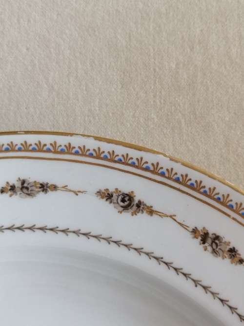 Meissen Marcolini Period  Plate