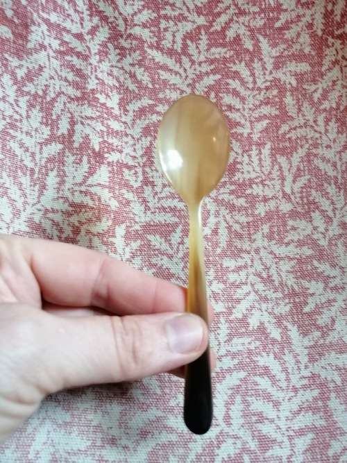 Dyke Head Genuine Scottish Horn Egg Spoons