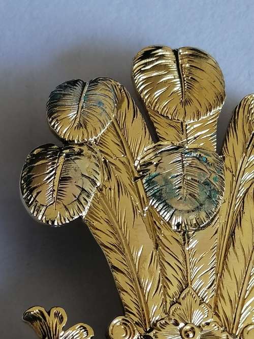 18ct Yellow Gold and 9ct Yellow Gold Cravat Pin With Rose Cut Diamonds With Ducal Coronet