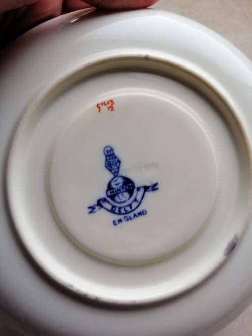 Minton Delf Pattern Dish/Saucer 17cm