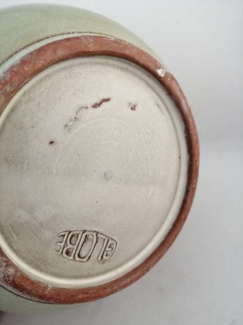 Beautiful South Afrcian Globe Pottery Vase 11cm high