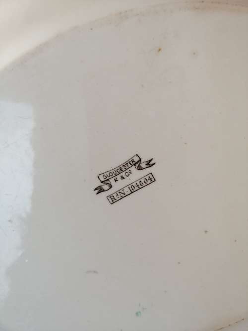 Keeling and Co Victorian Platter Floral Motif