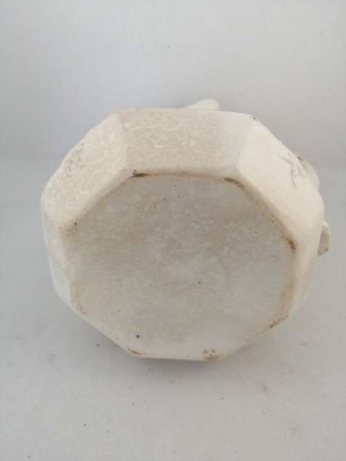 Antique 19th C Gaudy Welsh hand painted design Molded Jug