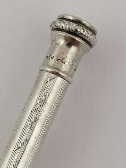 For Jmm1 Only Sterling Silver Life Long Ladies Pencil
