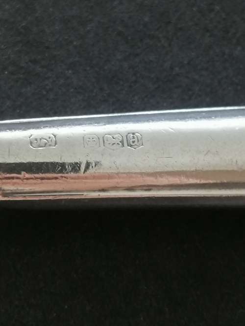 Yates Brothers Sheffield Silver Butter Knives with Stainless steel Blades