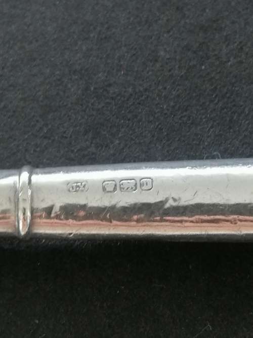 Yates Brothers Sheffield Silver Butter Knives with Stainless steel Blades