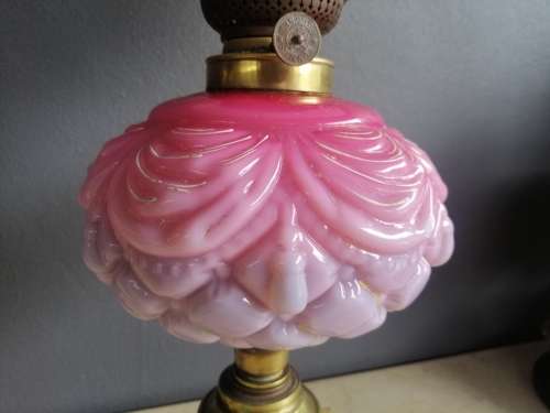 A Beautiful Working Kosmos Brenner Oil Lamp