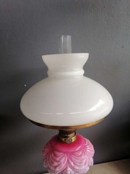 A Beautiful Working Kosmos Brenner Oil Lamp