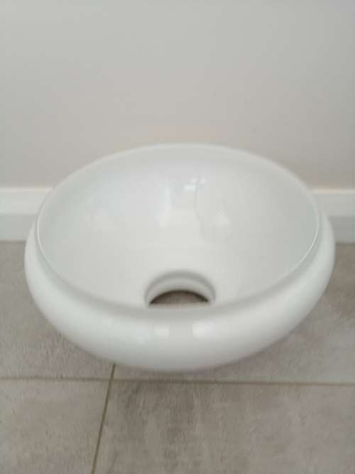 Large White Glass Shade