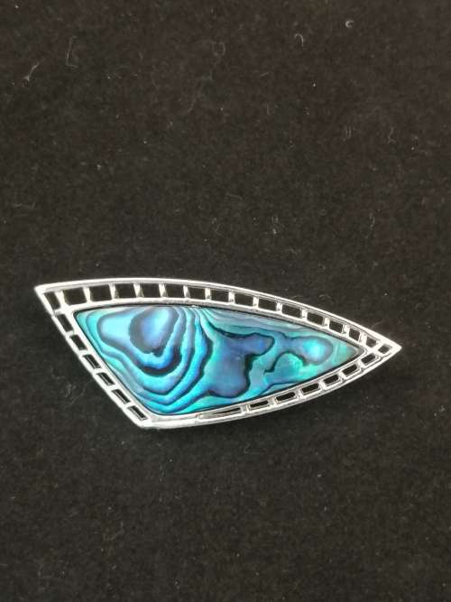 Gorgeous Paua Shell Brooch