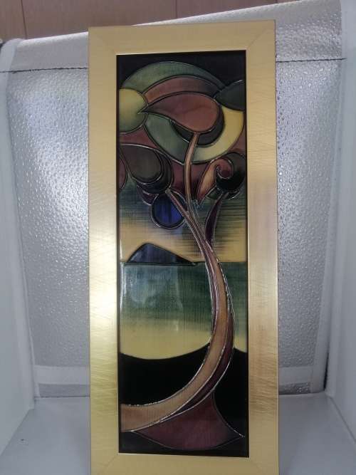 A MAGNIFICENT MOORCROFT WESTERN ISLES PLAQUE