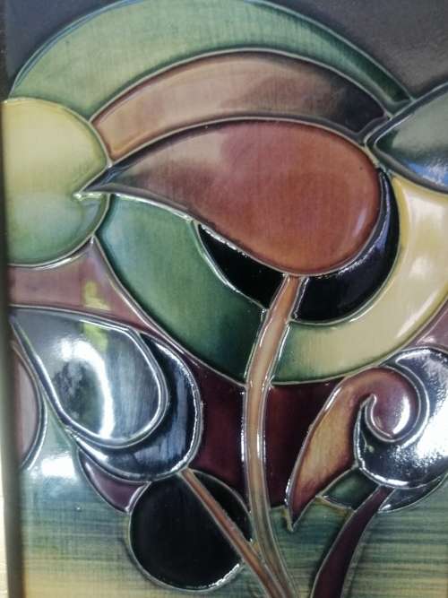 A MAGNIFICENT MOORCROFT WESTERN ISLES PLAQUE