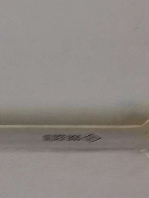 A SWISS SILVER SOUVENIR COFFEE SPOON WITH A TANKARD OR STEIN AT THE TOP