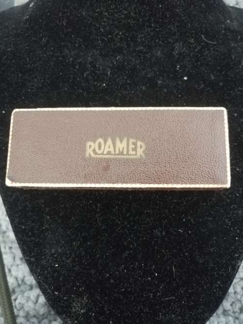 RARE. ROAMER LADIES COCKTAIL WATCH IN THE STYLE OF A NURSES WATCH WITH ORIGINAL BOX